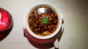 Hakkasan Hot and sour soup