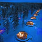 Igloos view from air Kakslauttanen JPG