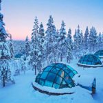 Kakslauttanen glass igloo